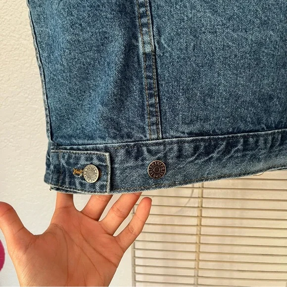 Vintage AMPM Denim Jacket Jackets & Coats